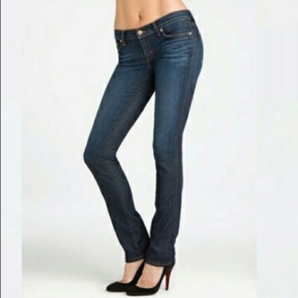 Ink 912 Pencil Leg Low-Rise Jeans